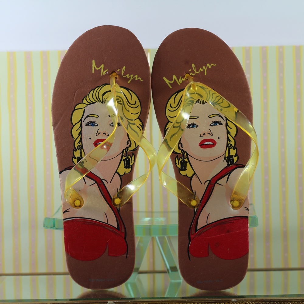 Marilyn Monroe Flip Flops